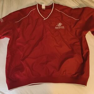 Red Winchester Ammunition Windbreaker Pullover